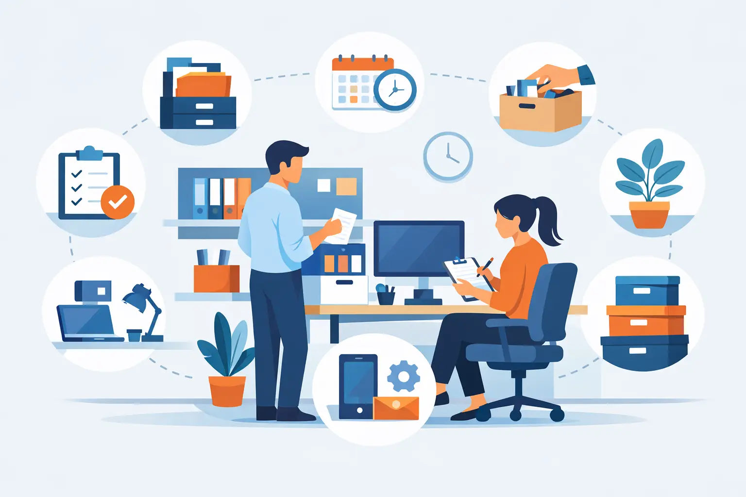 9 arbeidsplass organisering tips som virker