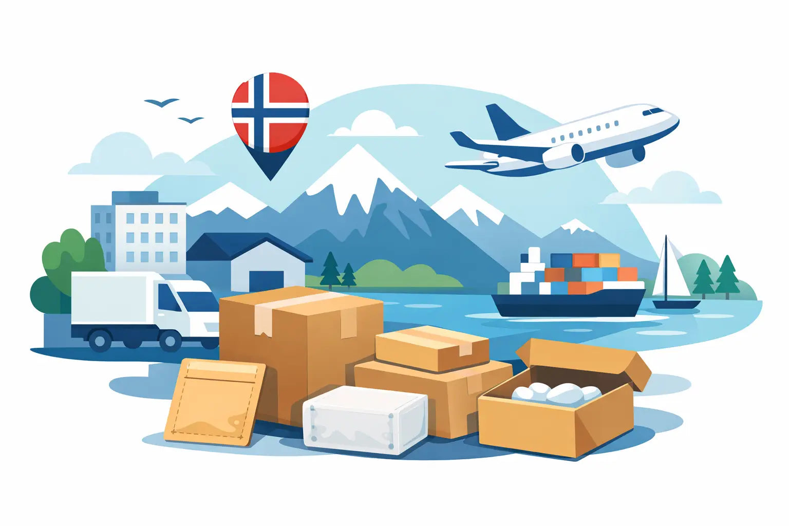 Riktig postemballasje for bedrifter i Norge