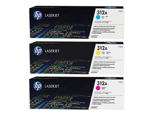 Toner HP CF440AM CYM multipack(3)