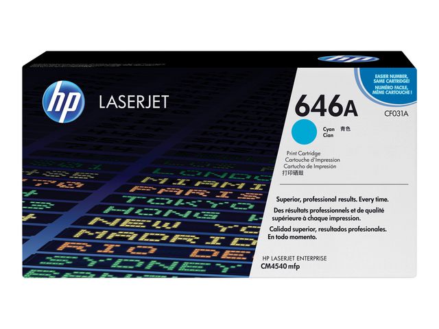 Toner HP CF031A 12.5K blå