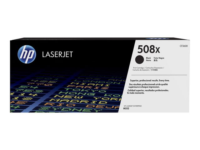 Toner HP 508X CF360X 12.5K sort