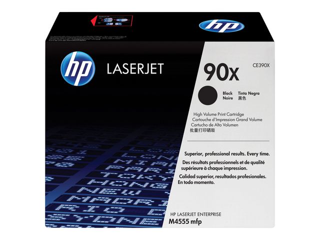 Toner HP CE390X 24K sort