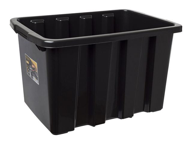 Oppbevaringsboks STRONGBOX 55L sort