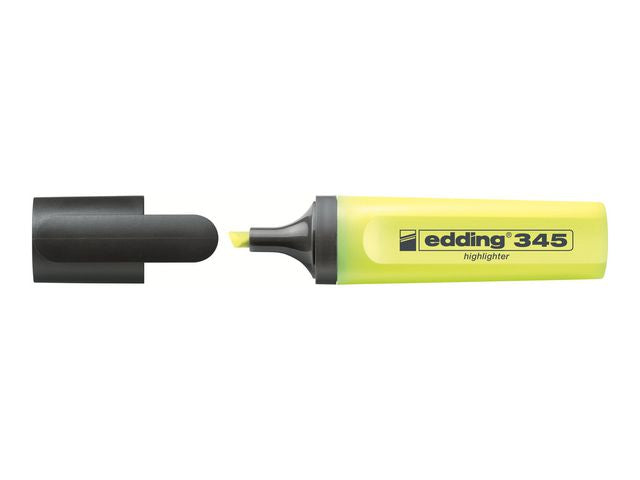 Text markers EDDING 345 yellow