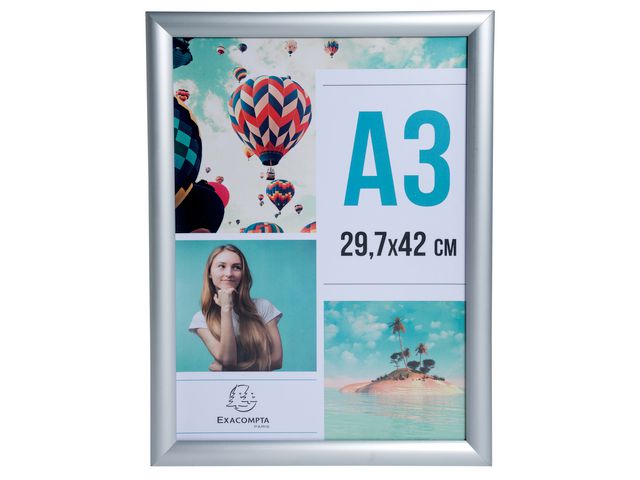 Plakatramme EXACOMPTA A3 aluminium