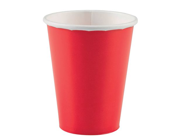 Cup AMSCAN 23 cm red (8)