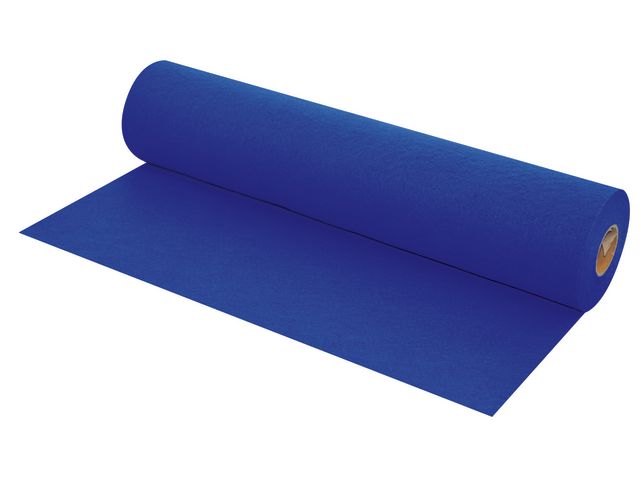 Decorative felt 0.45x5m blue