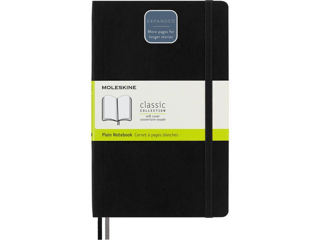 Notebook MOLESKINE Cl Soft L ulin black