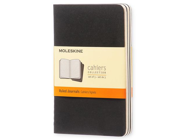 Notatbok MOLESKINE Pocket linj sort (3)