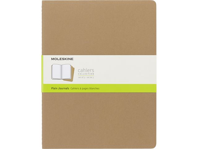 Notatbok MOLESKINE XXL ulinj kraft (3)