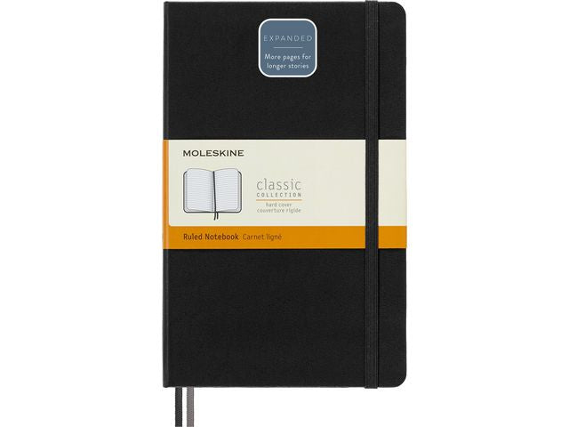 Notatbok MOLESKINE Classic L lin sort