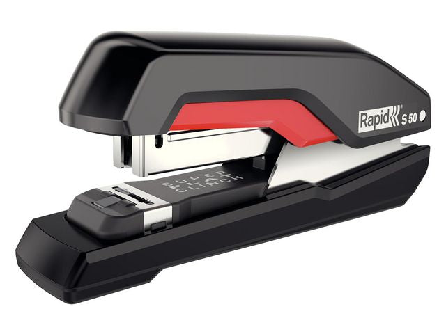 Stapler RAPID 50a black/red