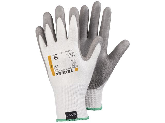 Glove TEGERA 430 KuttB synthetic 10 grey