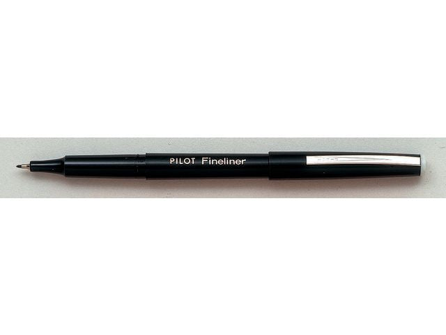 Fiber pen PILOT Fineliner black