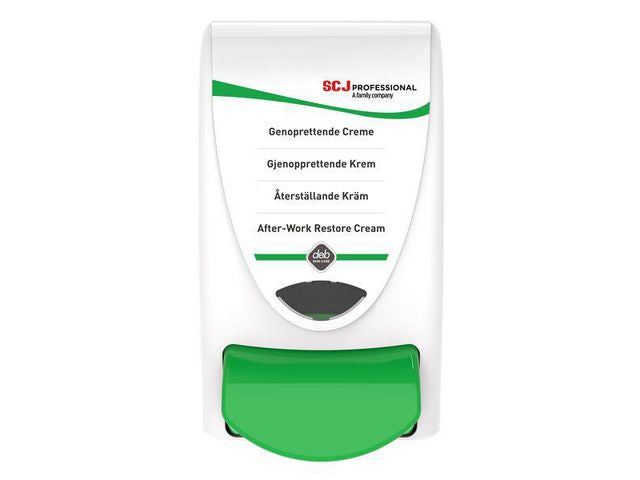 Dispenser SCJP Restore skin cream 1L green