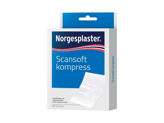 Compress Scansoft 10x7.5cm (5)