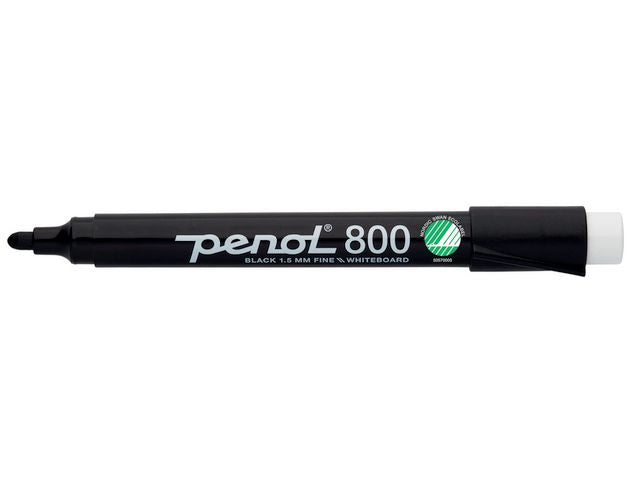 Whiteboard pen PENOL 800 ECO round black