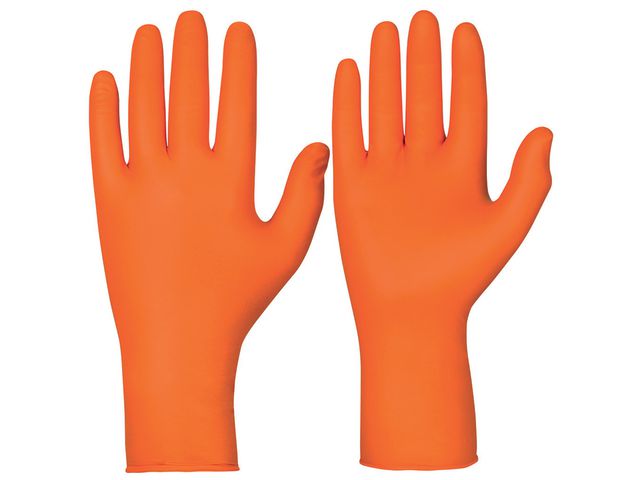 Glove CHEMSTAR chemistry. S orange (100)