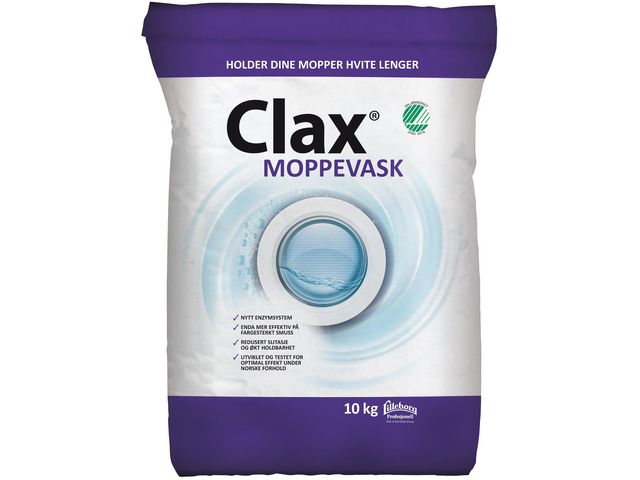 Moppevask CLAX 10kg.