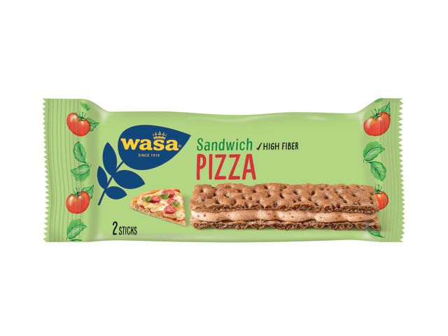 Knekkebrød WASA Sandwich pizza