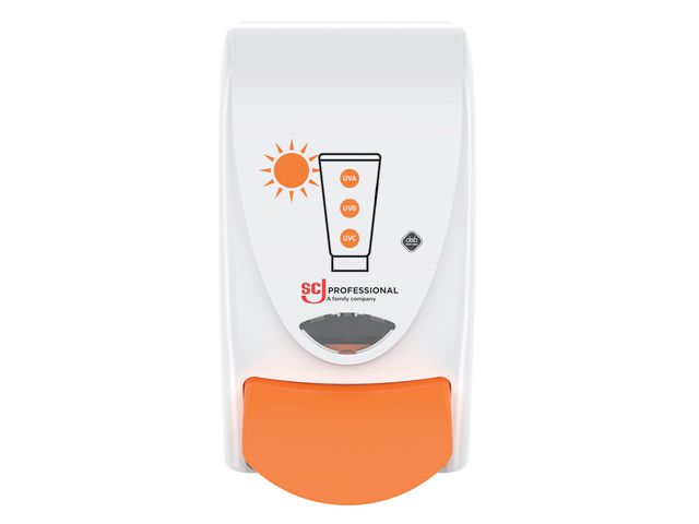 Dispense SCJP Sun Prot. cream 1L orange