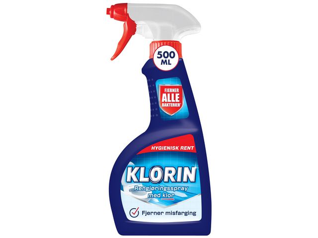 Rengjøring KLORIN Spray 500ml