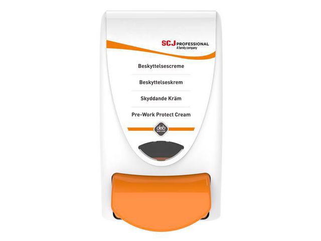 Dispenser SCJP Protect skin cream 1L orange