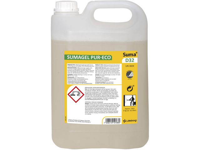 Cleaning SUMA Gel Pure-Eco D32