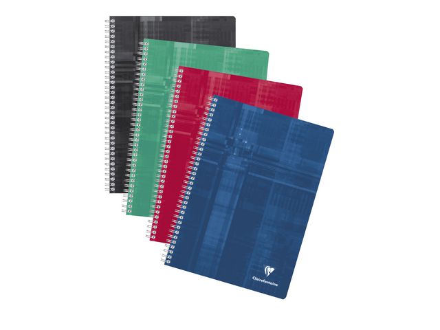 Notatbok CLAIREFONTAINE A4 90g linj ass