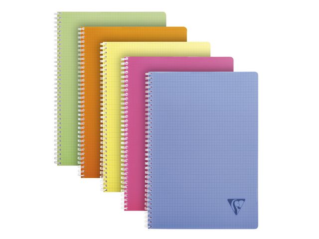 Notatbok CLAIREFONTAINE Fresh A4 90g rut