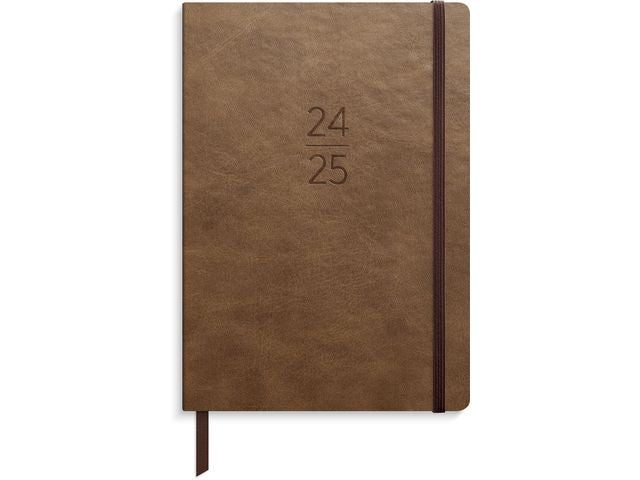 Studentkalender GRIEG A5 24/25 cognac