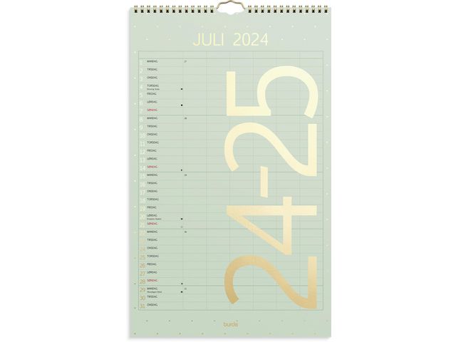 Familiekalender GRIEG Color 24/25