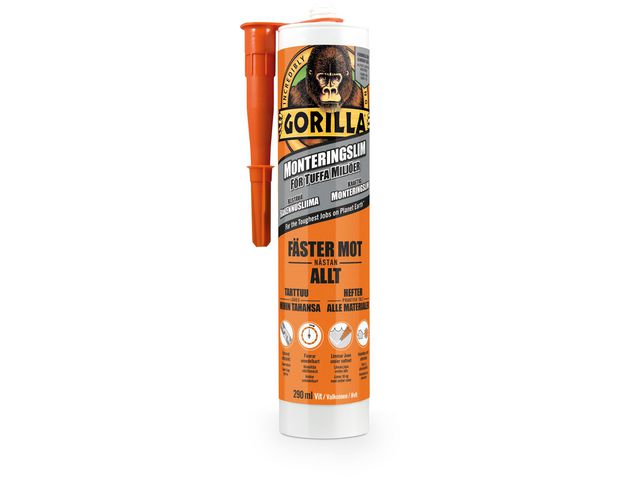 Lim GORILLA monteringslim 290ml