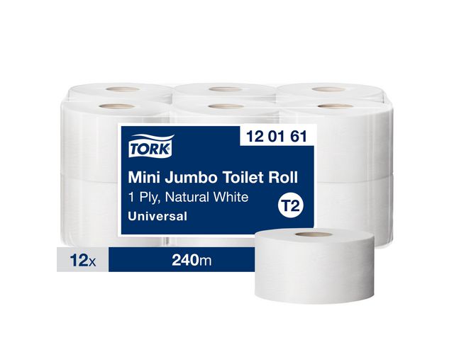 Toalettpapir TORK Universal T2 mini 240m