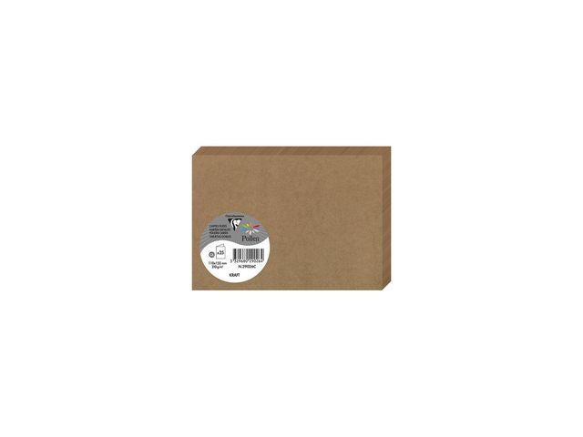 Card POLLEN 110x155mm folded kraft (25)