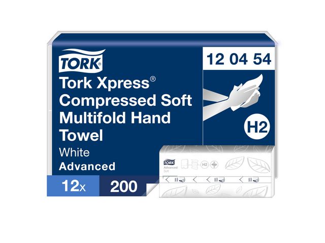 Tørkeark TORK Adv M komprim 2L H2 (2400)