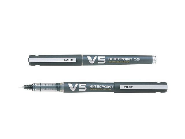 Rollerball pen PILOT Hi-Techpoint V5 black