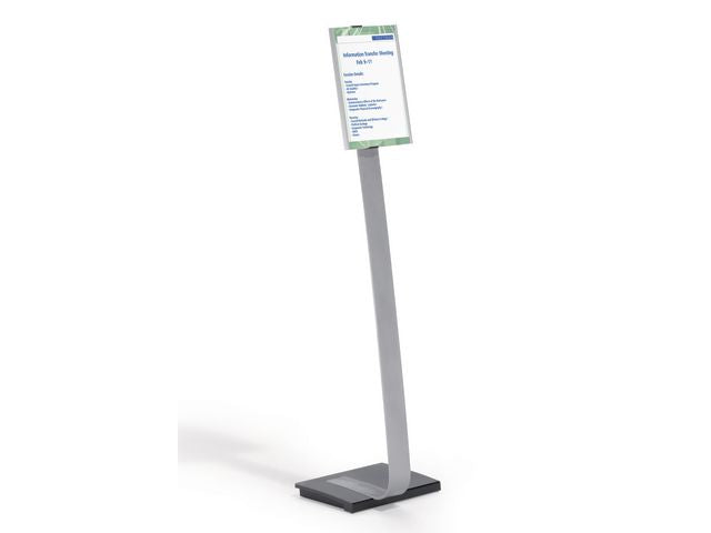 Floor stand DURABLE A4 aluminium