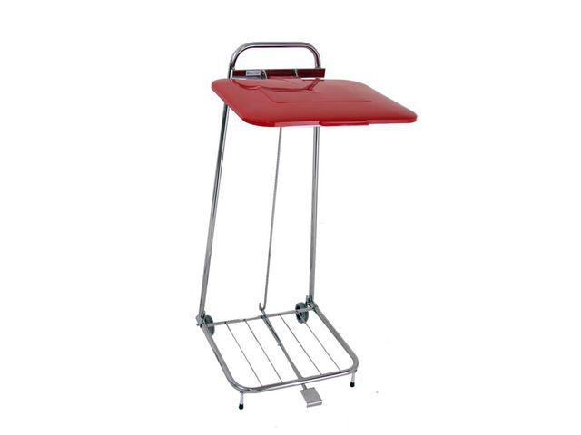 Waste rack HYKAB Erik 125L red lid