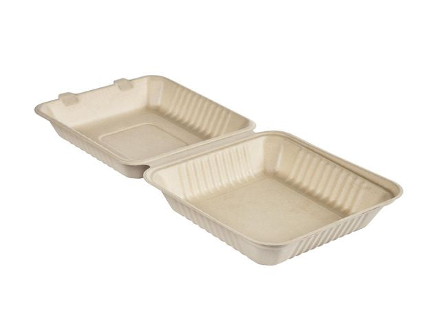 Varmmatboks DUNI 1200ml bagasse brun(50)