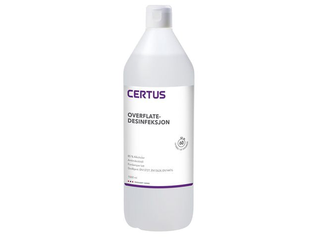 Overflatedesinfeksjon CERTUS 85% 1L