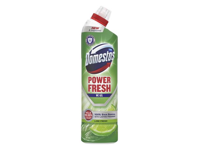 Toalettrens DOMESTOS WC gel lime 0,75L