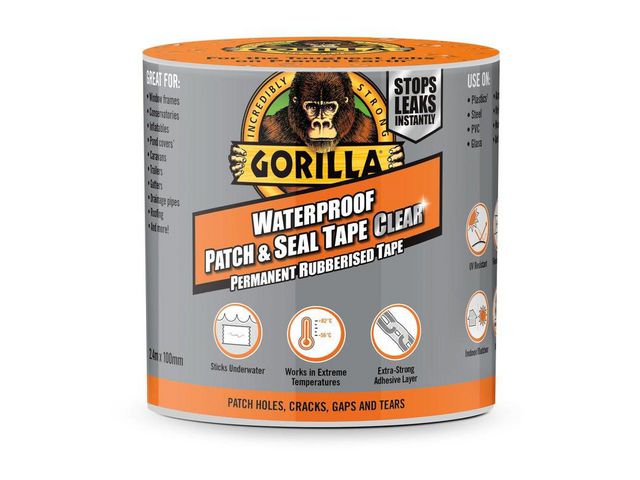 Tape GORILLA patch klar 100mmx2,4m