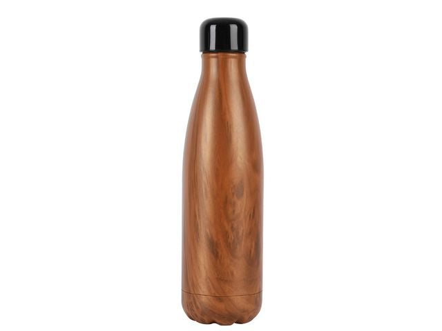 Thermal bottle IDRINK 500ml wood