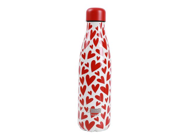 Thermal bottle IDRINK 500ml hearts