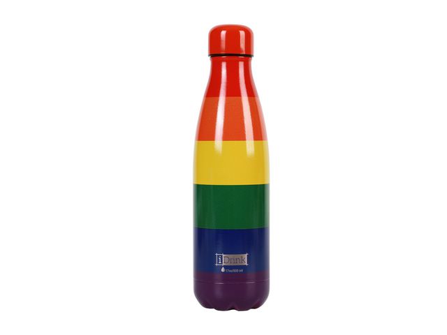 Thermal bottle IDRINK 500ml rainbow