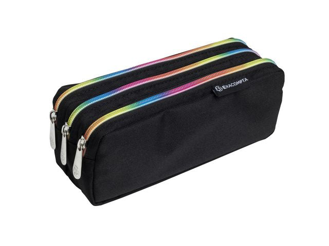 Pencil case EXACOMPTA 3-room rainbow