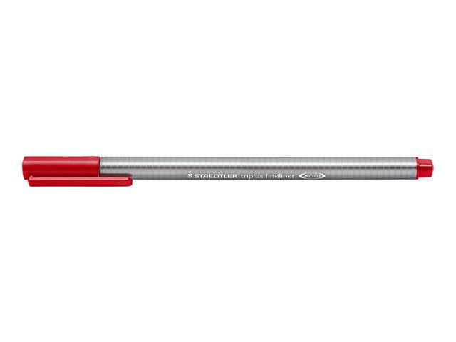 Fiberpenn STAEDTLER Triplus 0,3mm rød