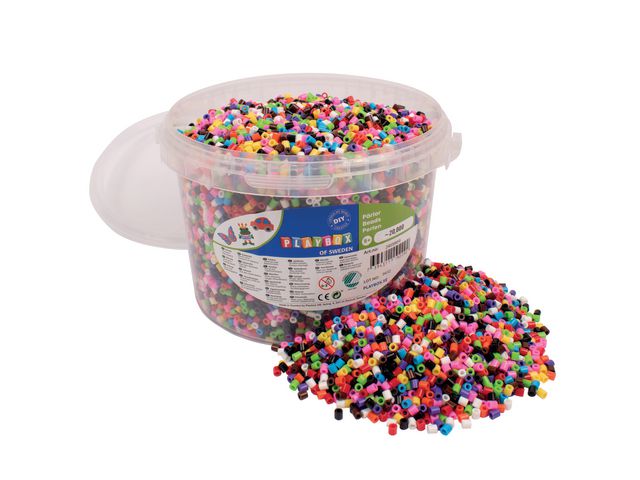 Beads PLAYBOX 10 colors mix (20,000)