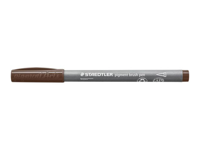 Fiber pen STAEDTLER brush brown